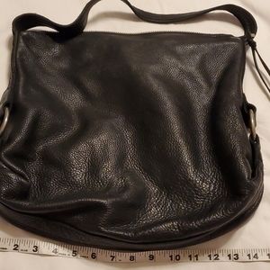 Black Leather shoulder bag Banana Republic
